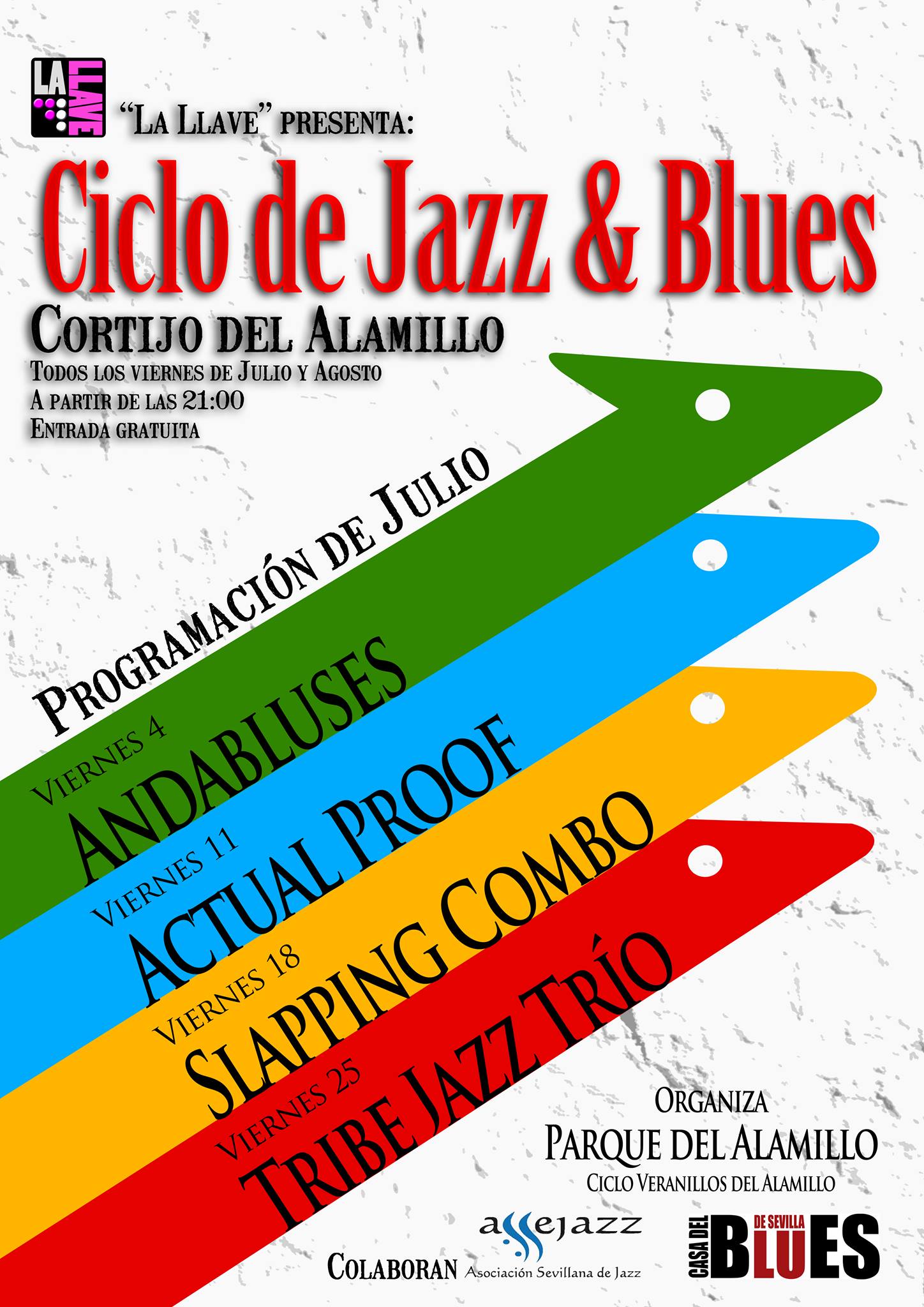 Ciclo Jazz Blues Alamillo Julio 2014 cartel 2
