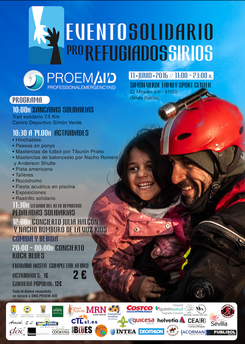 PROEMAID ayuda Sirios 11 Junio 2016 Peq