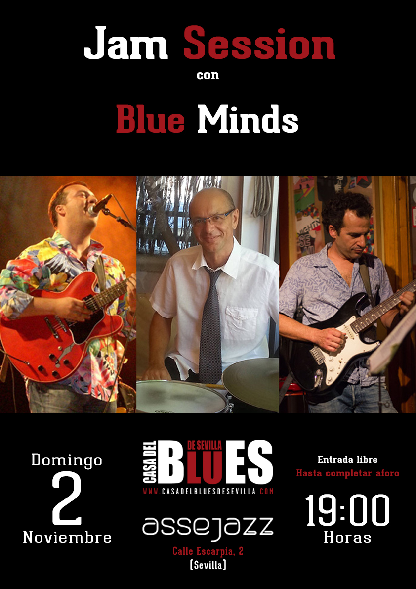 2 noviembre 2025 - Jam Session con Blue Minds