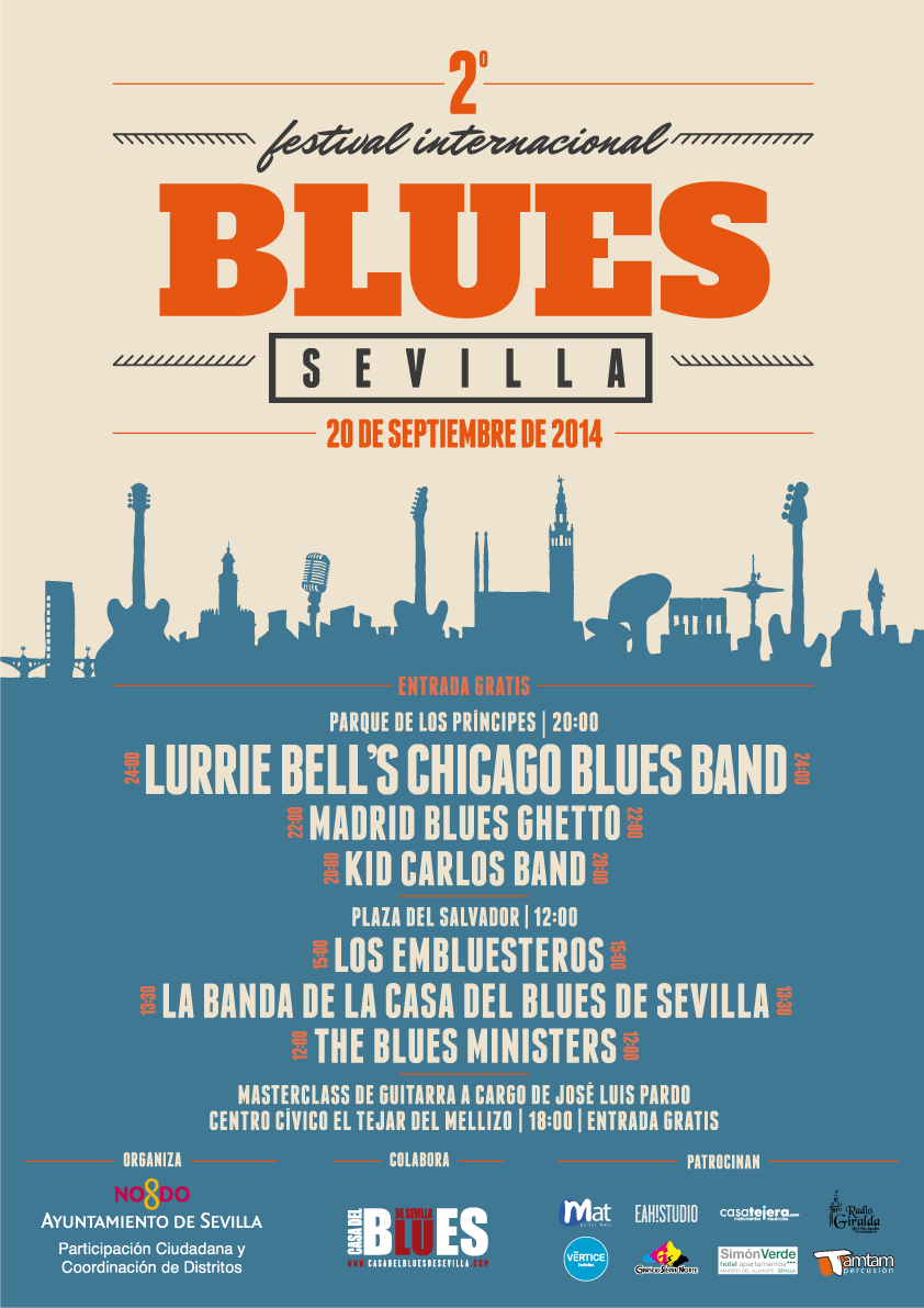 Cartel II Festival Blues Sevilla 2014